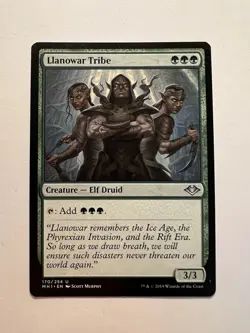 Llanowar Tribe - MTG Modern Horizons - NM - Image 1