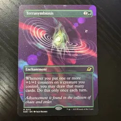 Terrasymbiosis Rare Borderless MTG Edge Of Eternities #312 NM - Image 1