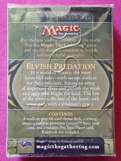 Magic The Gathering LORWYN ELVISH PREDATION New Sealed Theme Deck MTG - Image 2