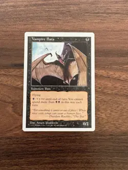 Magic The Gathering MTG - Vampire Bats - 5th Edition 1997 NM - Image 1