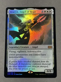 MTG Avacyn, Angel of Hope, Legendary Creature - Angel - Double Masters 008 NM - Image 1