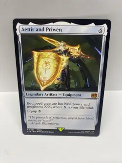 MTG: Final Fantasy - Aettir and Priwen (Regular) M 0253 FIN Mythic - Image 1