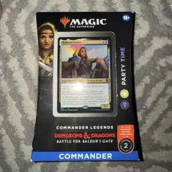 MTG Magic the Gathering Battle for Baldur's Gate Commander Deck Party Time - Image 1