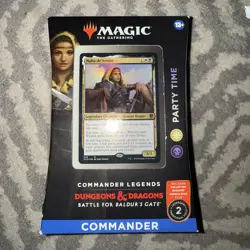 MTG Magic the Gathering Battle for Baldur's Gate Commander Deck Party Time - Image 2