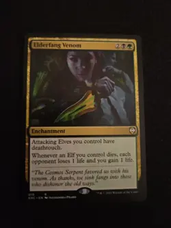MTG Elderfang Venom Kaldheim Commander - Image 1