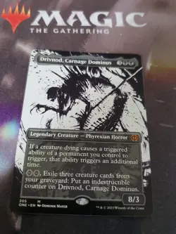 Mtg. Drivnod, Carnage Dominus. Showcase. Phyrexia. Pack Fresh - Image 1