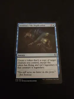 MTG Irenicus's Vile Duplication CLB 2022 - Image 2