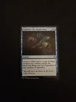 MTG Irenicus's Vile Duplication CLB 2022 - Image 3