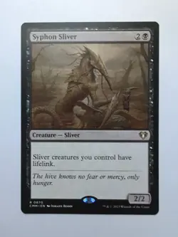 MTG Syphon Sliver (CMM) Commander Masters Regular Rare 0870 - Image 1