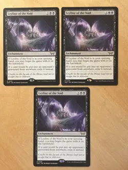 Magic the Gathering MTG 1x Leyline of the Void Duskmourn House of Horror NM - Image 1