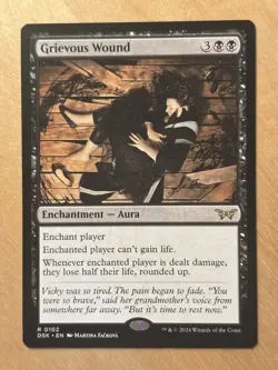 Magic the Gathering MTG Grievous Wound Duskmourn House of Horror NM - Image 1