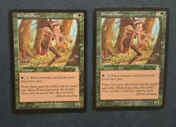 MTG 2X URZA'S DESTINY ELVISH PIPER MAGIC THE GATHERING ENGLISH RARE CREATURE - Image 5