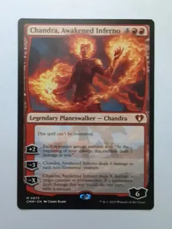 MTG Chandra, Awakened Inferno (CMM) Commander Masters Regular Mythic 0875 - Image 1