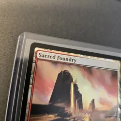 MTG Sacred Foundry 256 Foil Rare Edge of Eternities EOE - Image 3