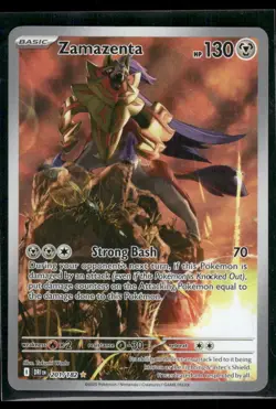 Zamazenta #201/182 Destined Rivals NM/Near Mint Pokemon 2025 - Image 1