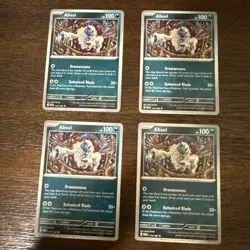 Absol 113/182 Pokemon SV: Paradox Rift SET OF FOUR CARDS - Image 1
