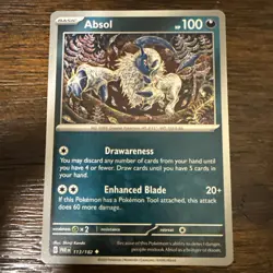 Absol 113/182 Pokemon SV: Paradox Rift SET OF FOUR CARDS - Image 3