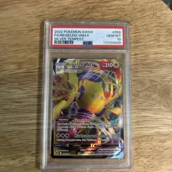 Regieleki VMAX 058 PSA 10 GEM Mint Silver Tempest Pokemon 2022 - Image 1
