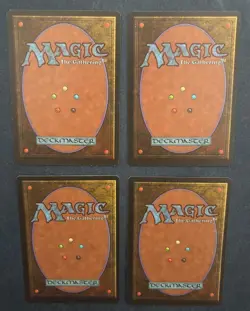 MTG 4X JAPANESE BLACK BORDERED WHITE KNIGHT FBB MAGIC THE GATHERING UNCOMMON CRE - Image 4
