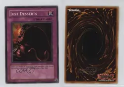 Just Desserts Unlimited YuGiOh Starter Deck Kaiba Evolution #SKE-043 2004 1e8j - Image 3