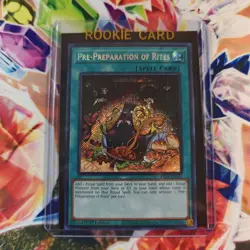 Yugioh Pre-Preparation of Rites RA01-EN055 1st Edition Secret Rare NM - Image 2
