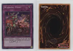 SCR - Warning Point 1st Ed. YuGiOh Phantom Rage #PHRA-EN078 0p38 - Image 3