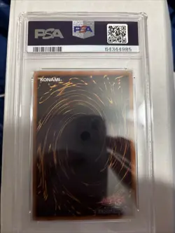 PSA 9 Mint YuGiOh Dark Magician Girl P4-01 Ultra Rare Premium Pack Japanese 2001 - Image 2