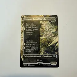 1x - Summon: Primal Garuda - (borderless) - Final Fantasy - UC NM MTG - Image 1