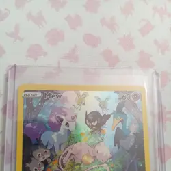 Pokemon TCG Mew GG10/GG70 Crown Zenith Galarian Gallery Holo Card NM/M Condition - Image 2