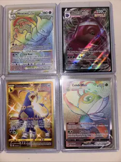 Pokemon TCG Lot of 10 Mixed Card Set Holo, Super Rare!! - Image 4