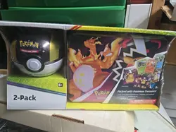 2021 Pokemon Collector Chest & Poke Ball Pokemon Cards 5 TCG Booster Packs More - Image 1