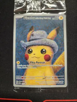 Pikachu with Grey Felt Hat #085 Sv: Scarlet & Violet Promo Card Sealed Official - Image 1