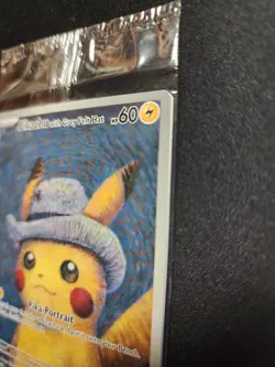 Pikachu with Grey Felt Hat #085 Sv: Scarlet & Violet Promo Card Sealed Official - Image 3