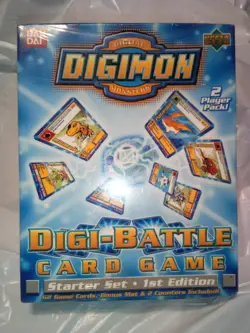 digimon cards 1999 original Digi-battle card game start deck 1st edition!! - Image 1