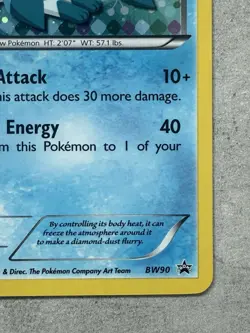 Glaceon BW90 Black and White Promo Pokemon Card TCG English - NM - Image 4