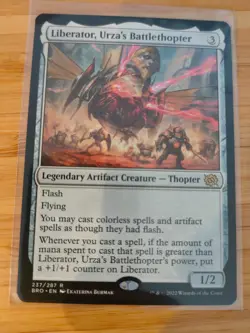 MTG Liberator, Urza's Battlethopter 237 The Brothers' War M/NM Free UK P&P - Image 1