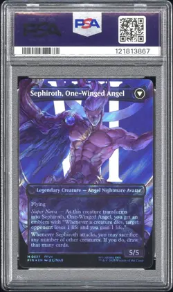 Sephiroth, Fabled Soldier SURGE Foil 0527 MTG Final Fantasy *GEM MINT PSA 10* - Image 2