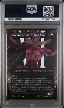 Sephiroth, Fabled Soldier SURGE Foil 0527 MTG Final Fantasy *GEM MINT PSA 10* - Image 2