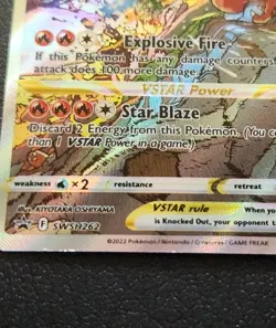 Charizard VSTAR SWSH262 SWSH: Sword & Shield Promo Cards Holo Pack Fresh - Image 5