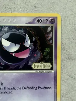 Gastly - 52/92 - Pokemon Legend Maker Reverse Holo Card NM ✨✨ - Image 3