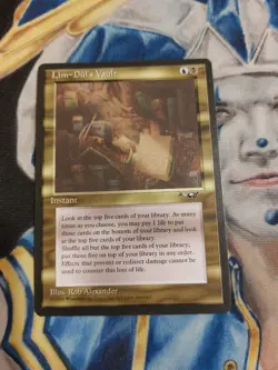 Lim-Dul's Vault MTG Alliances Uncommon Multi-Color Instant Near-Mint x1 GG1 - Image 1