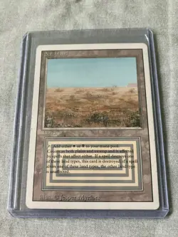 Scrubland - Revised Edition - LP - Nonfoil - MTG Dual Land - Image 1