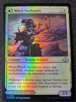MTG Modern Horizons 3 Witch Enchanter FOIL NM/M Pack Fresh - Image 1