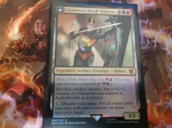 Magic The Gathering Flamewar Brash Veteran Foil - Image 1