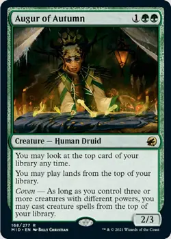 Augur of Autumn Innistrad: Midnight Hunt - Near Mint - Image 1
