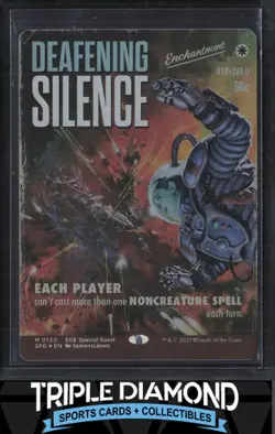 2025 MTG Edge of Eternities Special Guest #120 Deafening Silence Foil Q913 - Image 1