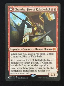 1x MTG Chandra, Fire of Kaladesh - The List Reprints (LIST) (ORI) #135 - Magic - Image 1