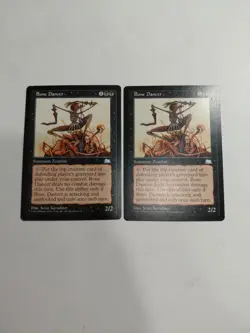 Magic the Gathering ~ MTG ~ 2x Bone Dancer ~ Weatherlight ~ LP/NM - Image 1