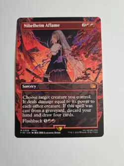 Nibelheim Aflame (Borderless Extended Art) x1 MTG ENGLISH Rare - Check My Store! - Image 4