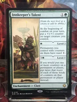 Innkeeper's Talent (Non-foil) Bloomburrow 0180 Rare MTG - Image 1